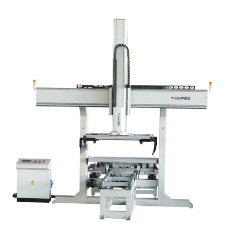 Wood plank palletizer heavy-duty gripper